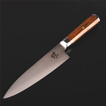 Rose Series Damascus Steel Kitchen Knife Set